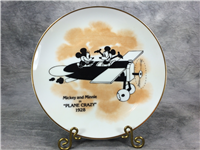 WALT DISNEY Mickey's Greatest Moments "PLANE CRAZY" Collector Wall Plate