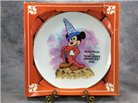 WALT DISNEY Mickey's Greatest Moments "SORCERER'S APPRENTICE" Collector Wall Plate