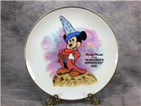 WALT DISNEY Mickey's Greatest Moments "SORCERER'S APPRENTICE" Collector Wall Plate