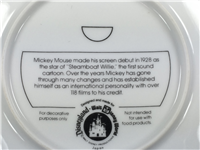 MICKEY'S GREATEST MOMENTS "NIFTY FIFTIES"  Wall Plate (Disney, 1978) *Error*