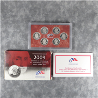 2009 US Mint 50 Quarters SILVER Proof Set  (6 coins)