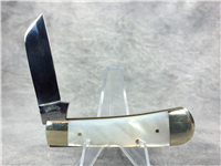 1983 FRANK BUSTER Fight'n Rooster Florida Knife Col. Mother of Pearl Folding