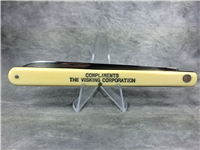 SCHRADE CUT. CO. Visking Corporation Large Yellow Single Blade Melon Tester Knife