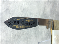 1996 BULLDOG Mother of Pearl King Cotton Sampler Knife