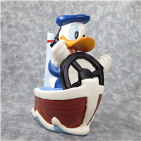 DONALD DUCK 6-3/4 inch VINYL COIN BANK (Just Toys, 1994)