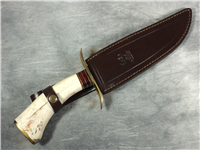 HEN & ROOSTER HR-5001 14-1/2" Stag Bowie Knife