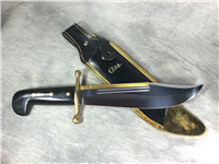 CASE XX USA 1836 Davy Crockett Brass-Backed Bowie Knife with Sheath