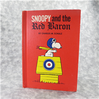 Charles M. Schulz SNOOPY AND THE RED BARRON Hardcover Book (United Feature Syndicate Inc., 1966)