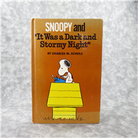 Charles M. Schulz SNOOPY AND "IT WAS A DARK AND STORMY NIGHT" Hardcover Book (United Feature Syndicate Inc., 1971)