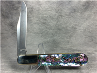 BEAR & SON CHAB143 Custom Heritage Ltd Ed 5" Abalone Barlow Knife