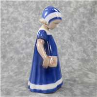 ELSE Girl with Purse 6-3/4 inch Porcelain Figurine  (Bing and Grondahl/Royal Copenhagen, #1574, 1970-1983)