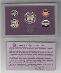 1991 US Mint Proof Set  (5 coins)