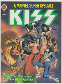 MARVEL COMICS SUPER SPECIAL FEATURING KISS #5   (Marvel, 1978)