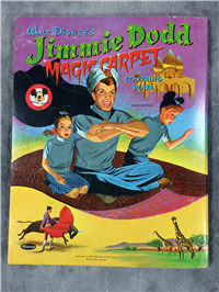 Vintage JIMMIE DODD MAGIC CARPET Coloring Book (Disney, Whitman, 1957)
