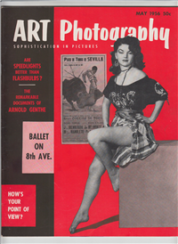 ART PHOTOGRAPHY  Vol. 7 #11-83    (George E. von Rosen, May, 1956) Greta Garbo