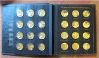 The Medallic History of The Jews of America Medals Collection    (Franklin Mint, 1972)