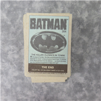 BATMAN 2nd Series Complete 132 Card Set  + 22 Sticker Sheets (Topps, DC Comics, 1989)