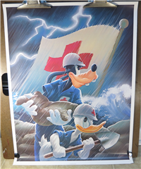 AMERICAN RED CROSS Commemorative Poster Set  (Disney, 1990)