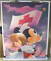 AMERICAN RED CROSS Commemorative Poster Set  (Disney, 1990)
