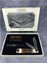 REMINGTON UMC R106 Limited Ed. 75th Anniversary Stag Jack Knife