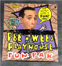 PEE WEE'S PLAYHOUSE Trading Cards Full Box of 36 Unopened Packs (Topps, Herman Toys Inc, 1988)