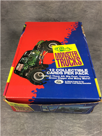 CLASSIC MONSTER TRUCKS Collector Cards Full Box 36 Unopened Packs (Classic Games, 1990)