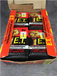 E.T. Collector Trading Cards Box 33 Packs (Topps, Universal City Studios, 1982)