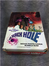 BLACK HOLE Collector Trading Cards Box 35 Packs (Topps, Walt Disney Productions, 1979)