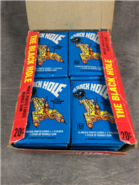 BLACK HOLE Collector Trading Cards Box 35 Packs (Topps, Walt Disney Productions, 1979)