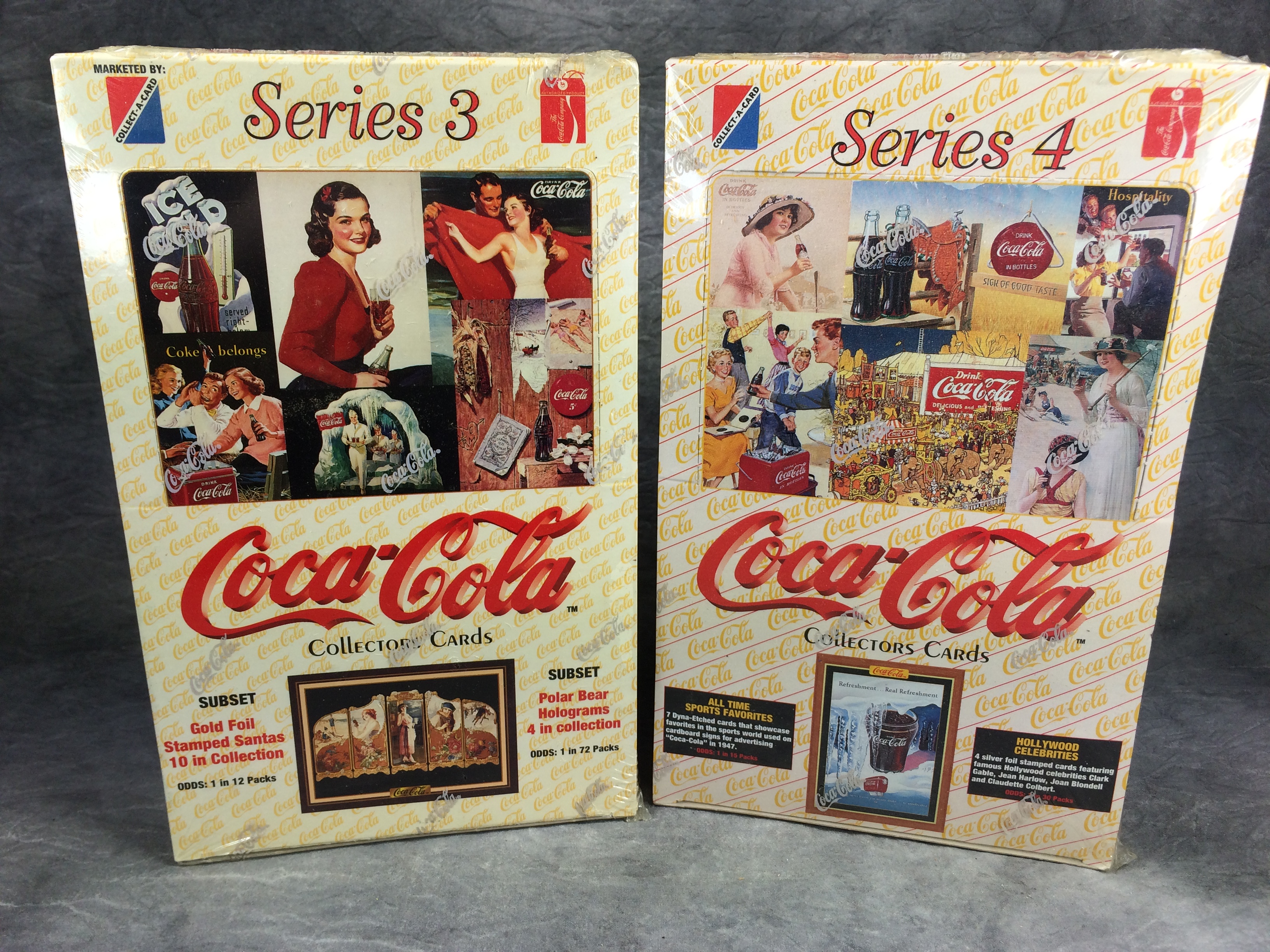 Coca Cola Series Four Card Box 