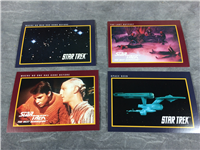 STAR TREK 25th Anniv. Trading Cards 5 Full Sets 160 Cards Each (Impel, Series 1, 1991)