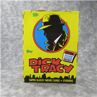 Dick Tracy Movie Trading Cards, Complete Box of 36 Wax Packs (Topps, 1990)