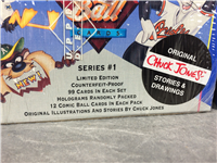 LOONEY TUNES Comic Ball Collector Trading Cards 2 Sealed Boxes (Upper Deck, Series 1, 1990)