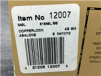 2012 CASE XX USA 81549L SS Abalone Pearl Copperlock