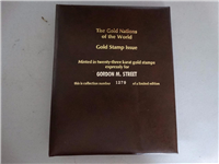 The Gold Nations of the World 23KT Gold Stamps Collection (Calhoun Collectors Society)