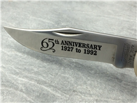 CAMILLUS Craftsman Ltd. Special Ed. 65th Anniversary Bone Folding Lockback Knife