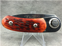 Rare GERBER USA Paul GE6181BB Series II Model 2 Jigged Bone Axial Locking