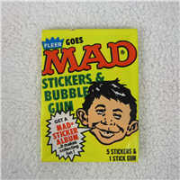 MAD MAGAZINE Trading Card Wax Pack of 5 + Gum  (Fleer, 1983)