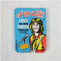 ANDY GIBB Trading Card Poster Wax Pack  (Donruss, 1978)