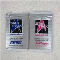 STAR TREK 25TH ANNIVERSARY Trading Card Pack  (Impel, 1991)