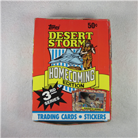 DESERT STORM 3rd Series Complete Box, 36 Packs   (Topps, 1991)