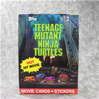 TEENAGE MUTANT NINJA TURTLES MOVIE Complete Box, 36 Packs   (Topps, 1990)