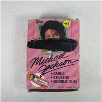 MICHEAL JACKSON Trading Cards, Complete Box of 36 Wax Packs (Topps, 1984)