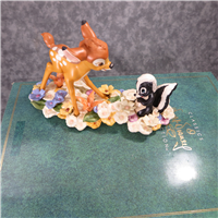 BAMBI & FLOWER He Can Call Me Flower If He Wants To 9-1/2 inch Disney Figurine (WDCC, 11K-41010-0, 1992)