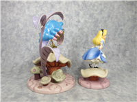CATERPILLAR & ALICE Who R U? & Properly Polite Disney Figurine Set (WDCC, 1210981, 2002-2003)