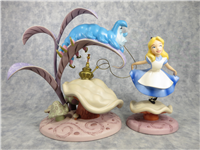 CATERPILLAR & ALICE Who R U? & Properly Polite Disney Figurine Set (WDCC, 1210981, 2002-2003)