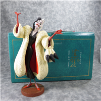CRUELLA DE VIL Anita, daahling! 10-1/4 inch Disney Figurine (WDCC, 11K-41088-0, 1995-1996)