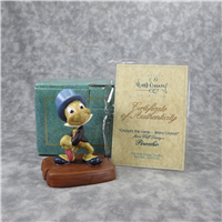 JIMINY CRICKET Cricket's The Name-Jiminy Cricket! 4 inch Disney Figurine (WDCC, 11K-41035-0, 1992-1993)