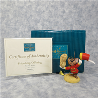 TIMOTHY MOUSE ORNAMENT Friendship Offering 3-1/2 inch Disney Figurine (WDCC, 11K-411179-0)