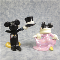 MICKEY AND MINNIE MOUSE Top Hat and Tails and All Dolled Up Disney Figurine (WDCC, 1228707, 2003)